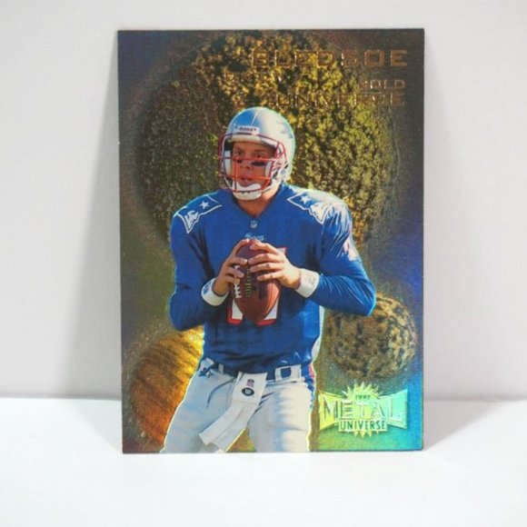 1997 Skybox Metal Universe Gold Universe Drew Bledsoe #3 SSP Patriots  NM/MT - Picture 1 of 2